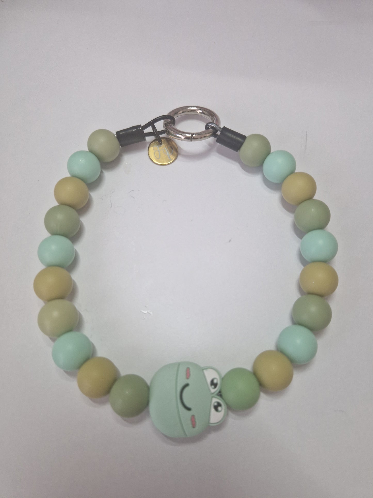 Frosch Silikonperlenkette HU20 bis 60cm