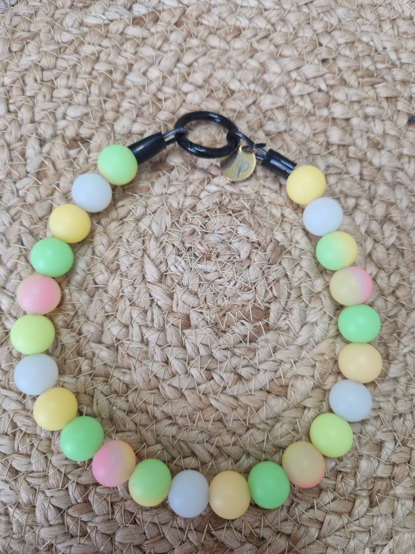 Glow in the Dark Silikonperlenkette HU20 bis 60cm