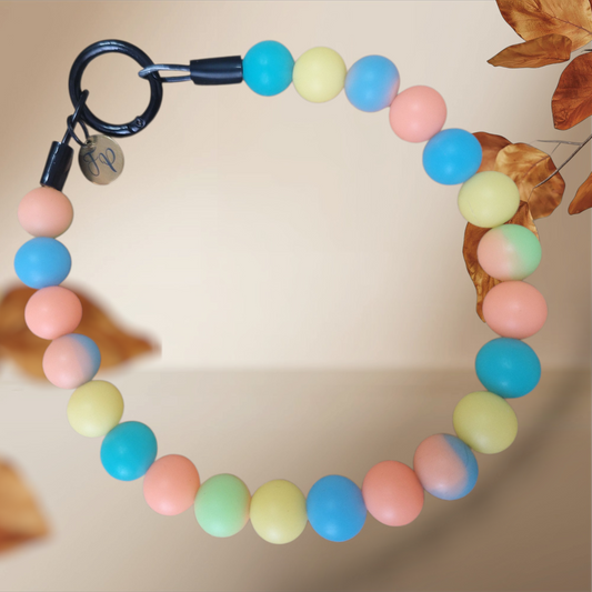 Glow in the Dark Silikonperlenkette HU20 bis 60cm