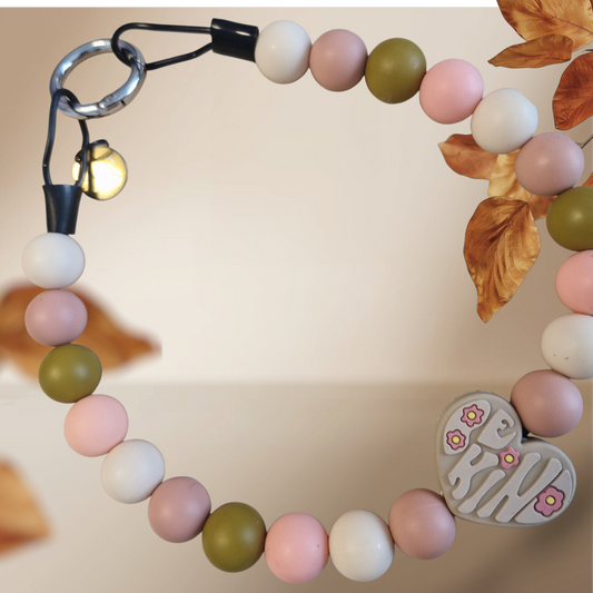 Be Kind Silikonperlenkette HU20 bis 60cm